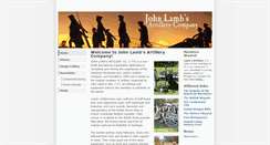 Desktop Screenshot of lambsartillery.org